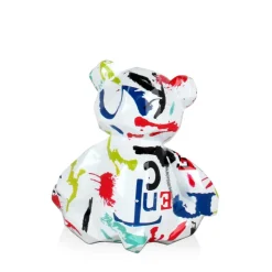 Polygon Bear 20cm Abstract Resin Indoor Sculpture