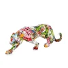 Polygon Panther 14cm Street Art Resin Indoor Sculpture