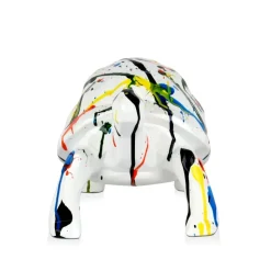 Polygon Turtle 21cm Multicolour Resin Indoor Sculpture