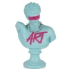 Pop Art Titan 35cm Blu Blue Resin Indoor Sculpture