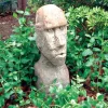 Rapa Nui Easter Island Head 52cm Stone Garden Ornament
