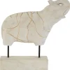 Regal Elephant 42cm Wood Indoor Statue