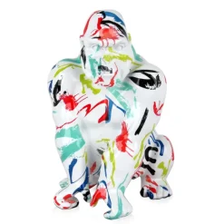 Regal Orangutan 38cm Abstract Resin Indoor Sculpture