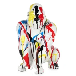 Regal Orangutan 38cm Multicolour Resin Indoor Sculpture