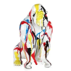Regal Orangutan 38cm Multicolour Resin Indoor Sculpture