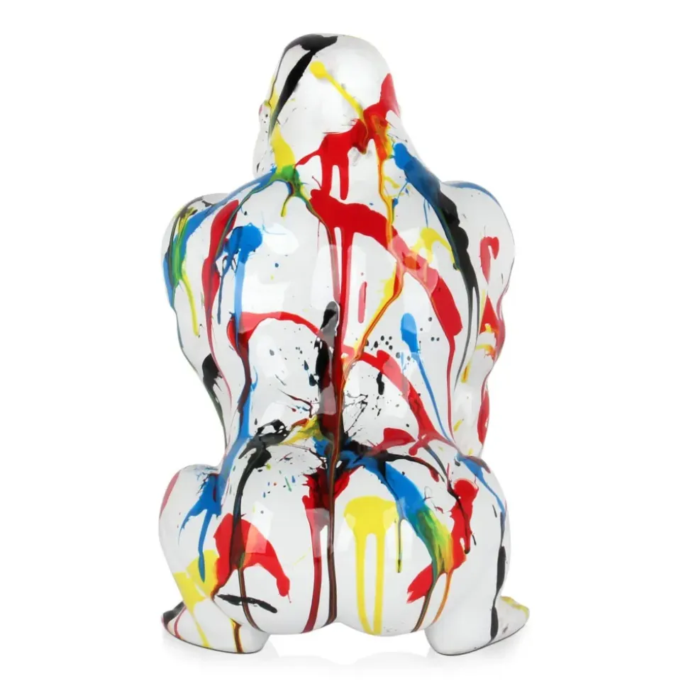 Regal Orangutan 38cm Multicolour Resin Indoor Sculpture