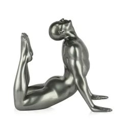Rising Core 24cm Anthracite Resin Indoor Sculpture