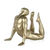 Rising Core 24cm Gold Resin Indoor Sculpture
