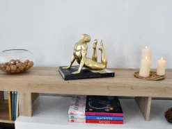 Rising Core 24cm Gold Resin Indoor Sculpture