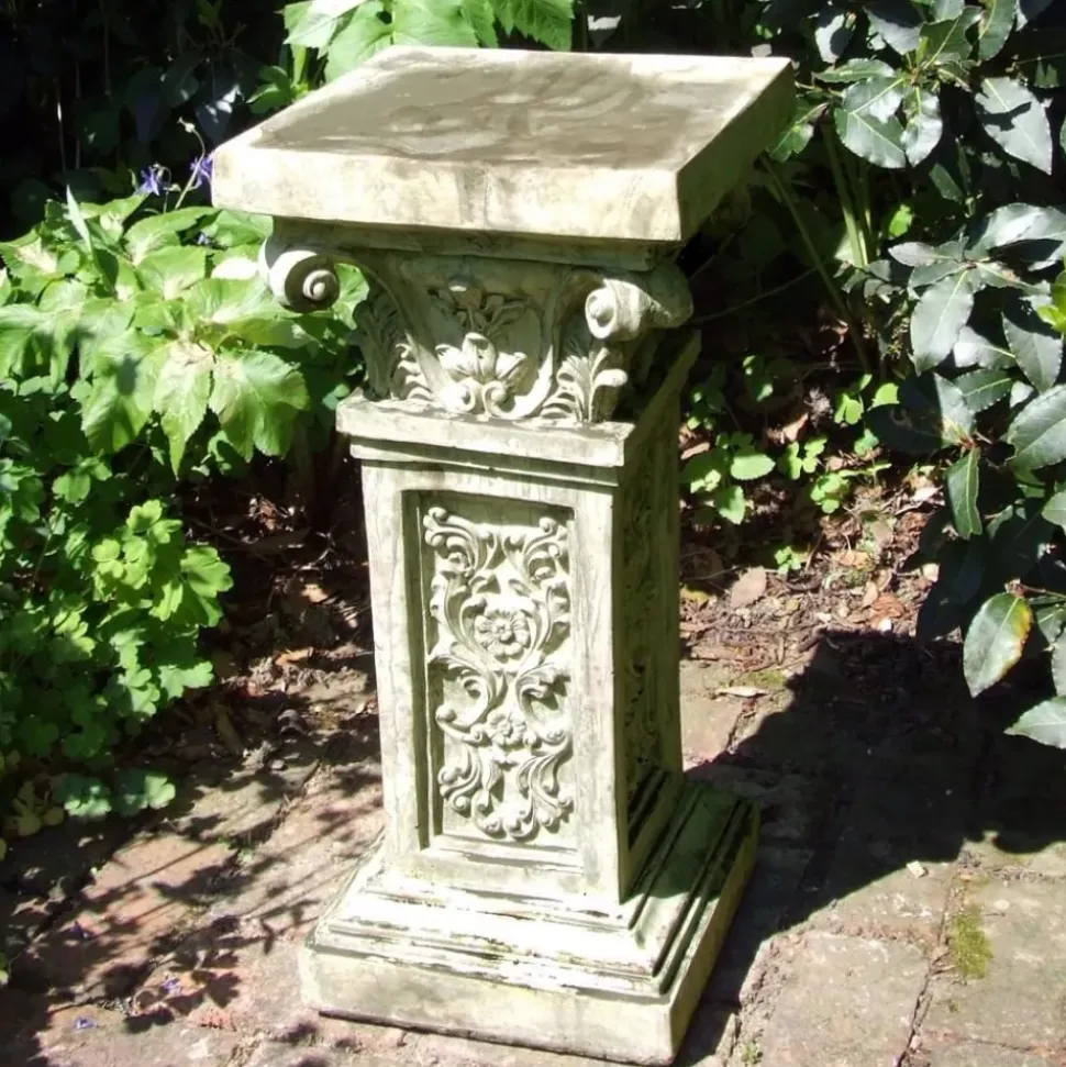 Rocco Column Stone Garden Pedestal