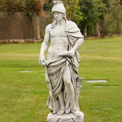 Roman Empire Gladiator Stone Garden Statue