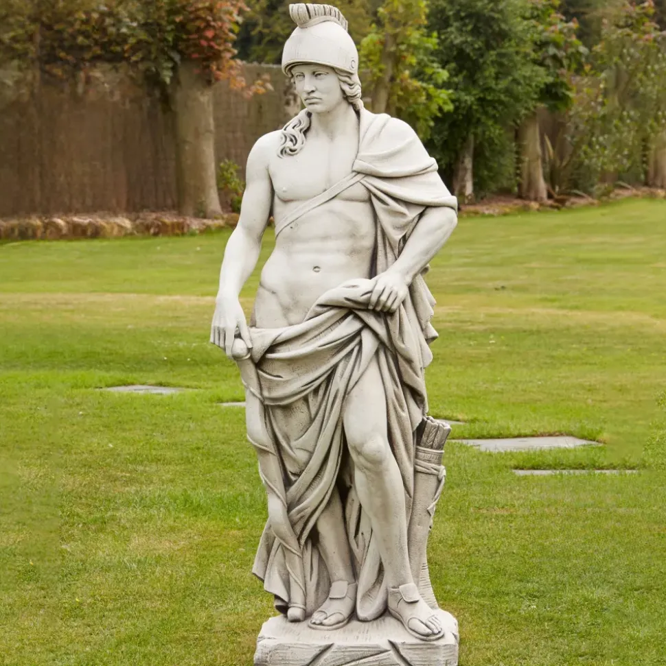 Roman Empire Gladiator Stone Garden Statue