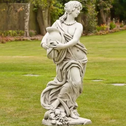 Roman Goddess Gladiator Stone Garden Statue