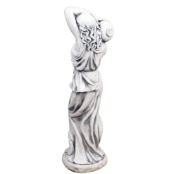 Roman Goddess with Urn 84cm Stone Resin Garden Statue
