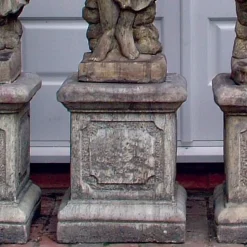 Roman Square Column Stone Garden Pedestal