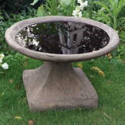 Rutland Modern Stone Garden Bird Bath