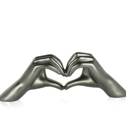 Sacred Love 15cm Anthracite Resin Indoor Sculpture