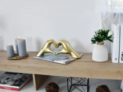 Sacred Love 15cm Gold Resin Indoor Sculpture