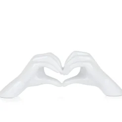 Sacred Love 15cm White Resin Indoor Sculpture