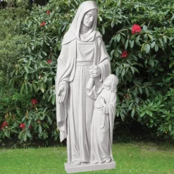 Saint Anna 110cm Marble Resin Garden Statue