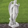 Saint Michael 58cm Marble Resin Garden Statue