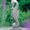 Seahorse 94cm Stone Garden Ornament