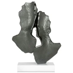 Secret Lovers 57cm Anthracite Resin Indoor Sculpture