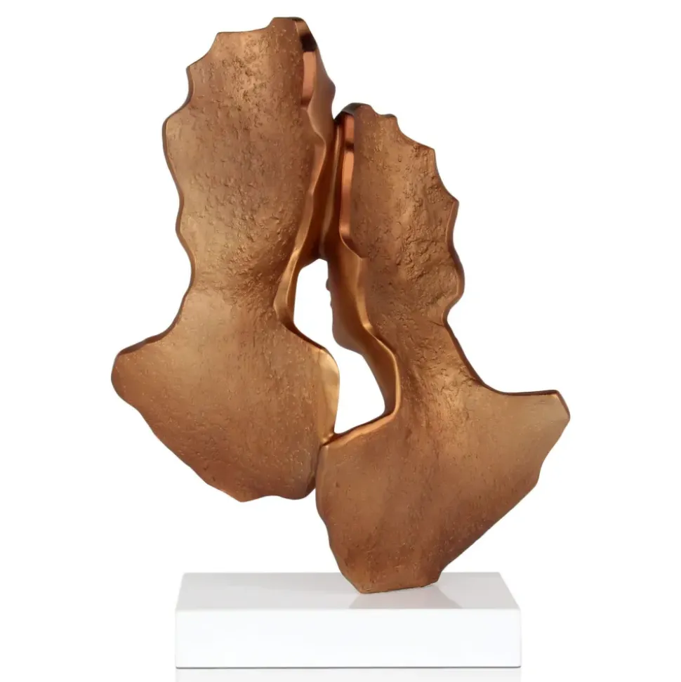 Secret Lovers 57cm Bronze Resin Indoor Sculpture