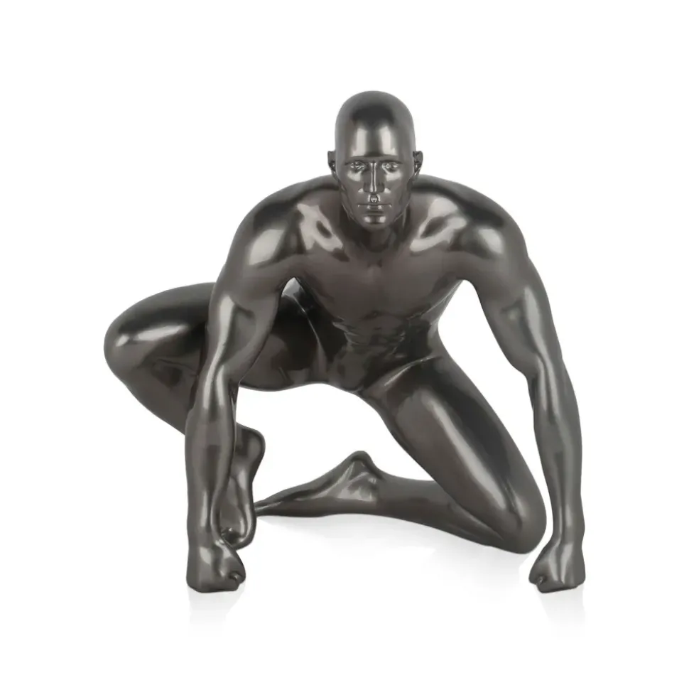 Shadow Protector 24cm Anthracite Resin Indoor Sculpture
