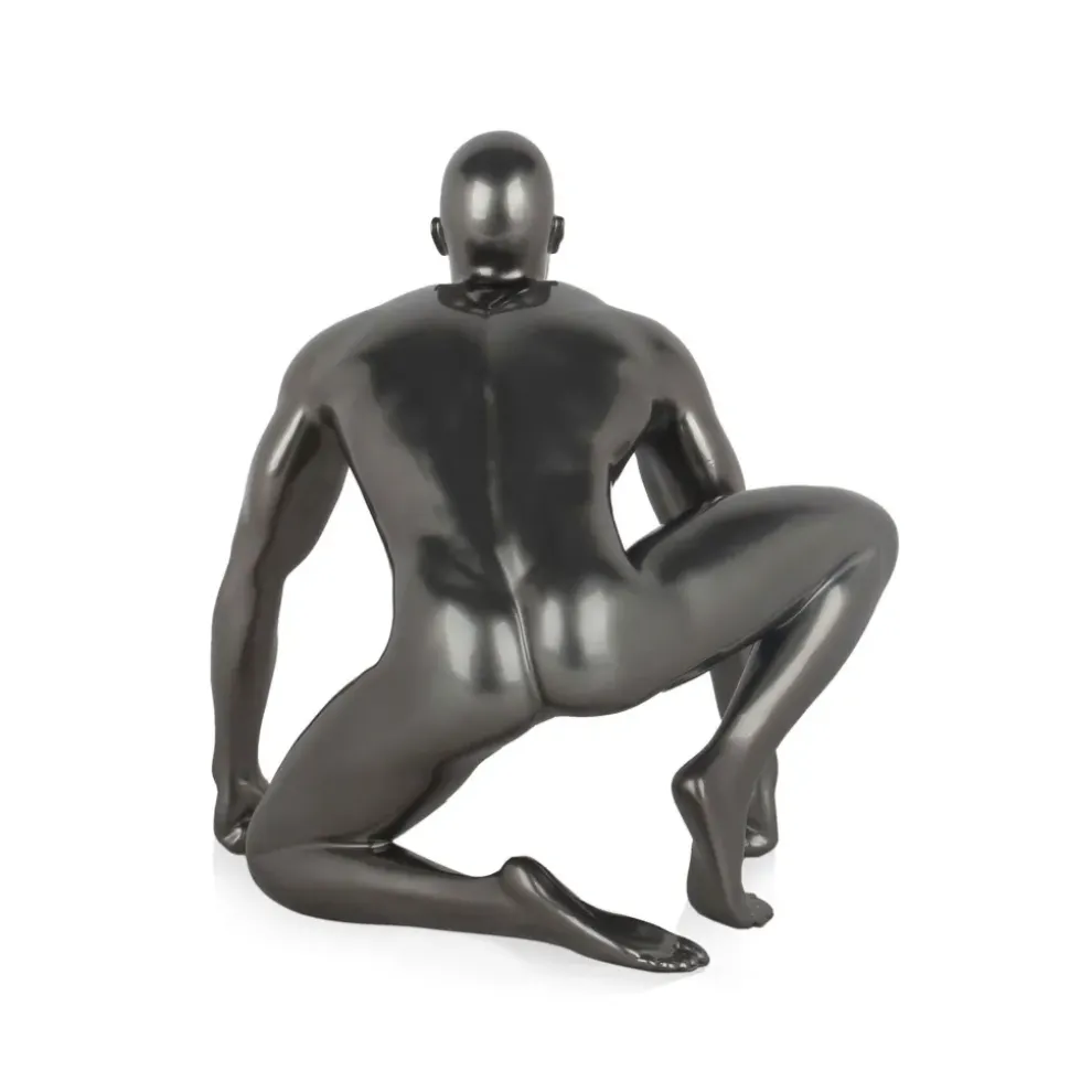 Shadow Protector 24cm Anthracite Resin Indoor Sculpture