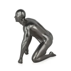Shadow Protector 24cm Anthracite Resin Indoor Sculpture
