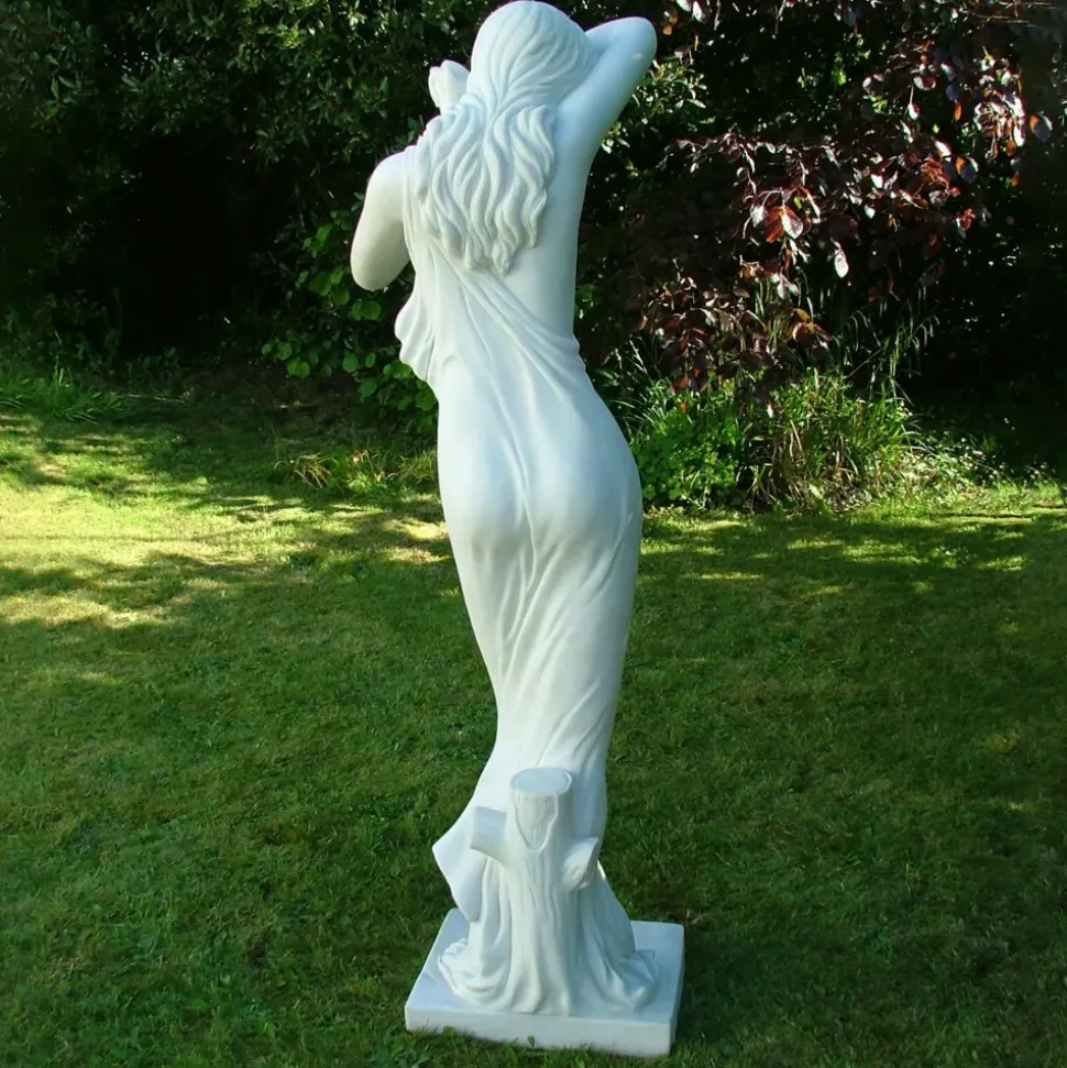 Shy Maiden 155cm Marble Resin Garden Statue
