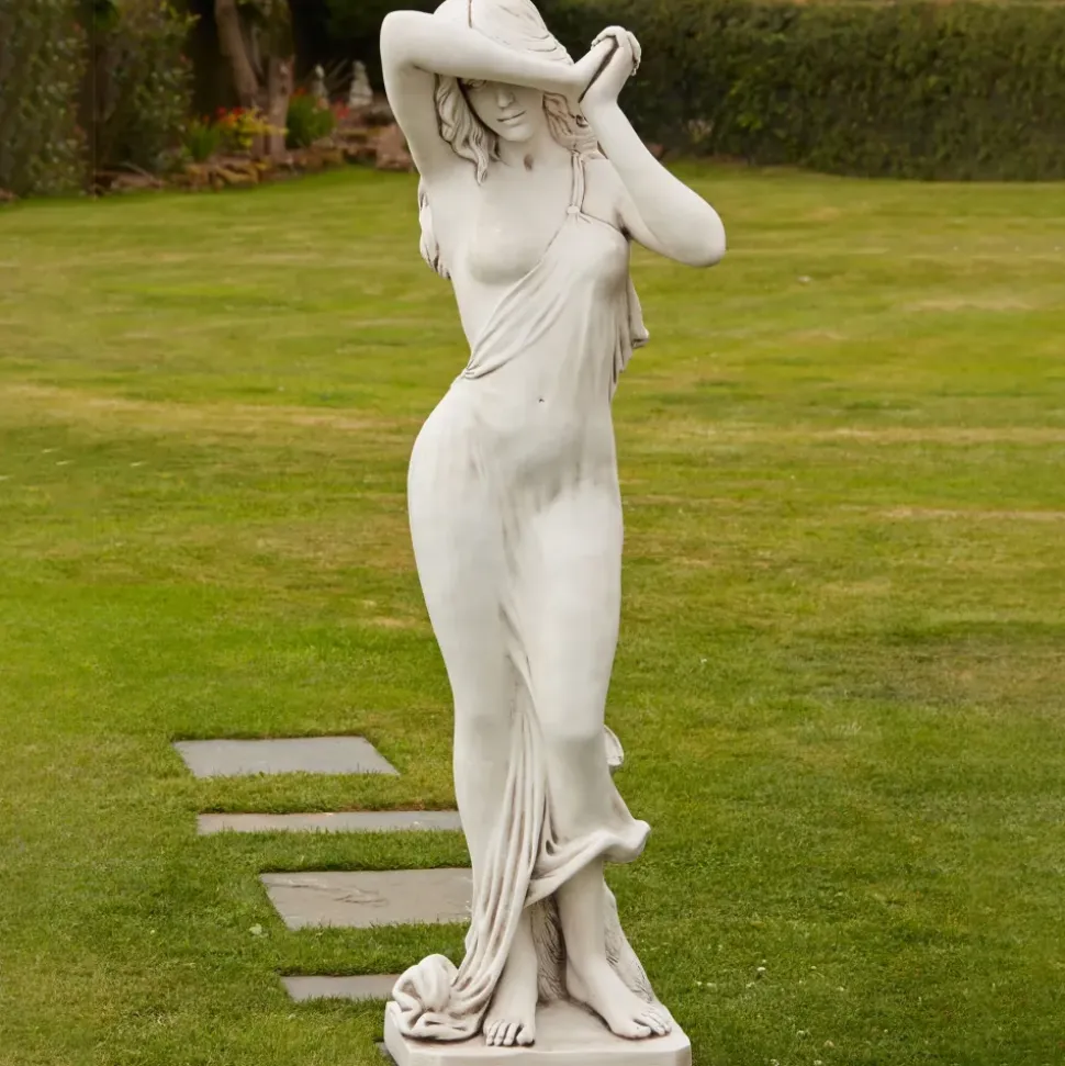 Shy Maiden 160cm Stone Garden Statue