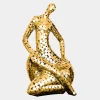 Silent Soul 81cm Gold Metal Indoor Sculpture