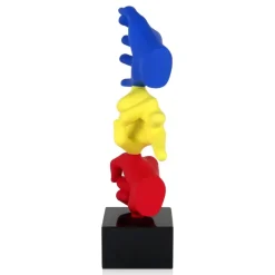 Silent Symbols 48cm Pop Art Resin Indoor Sculpture