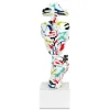 Silent Warrior 48cm Abstract Resin Indoor Sculpture
