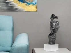 Silent Warrior 48cm Anthracite Resin Indoor Sculpture
