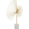 Solar Flare 66cm Gold Metal Indoor Sculpture
