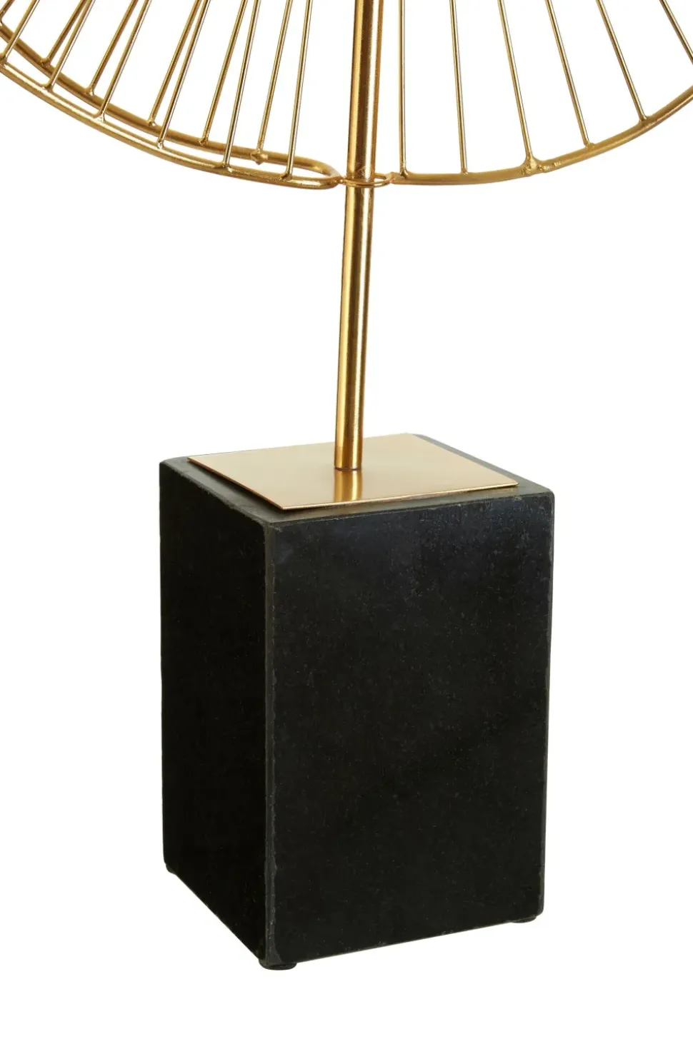 Solar Interlace 70cm Gold Metal Indoor Sculpture