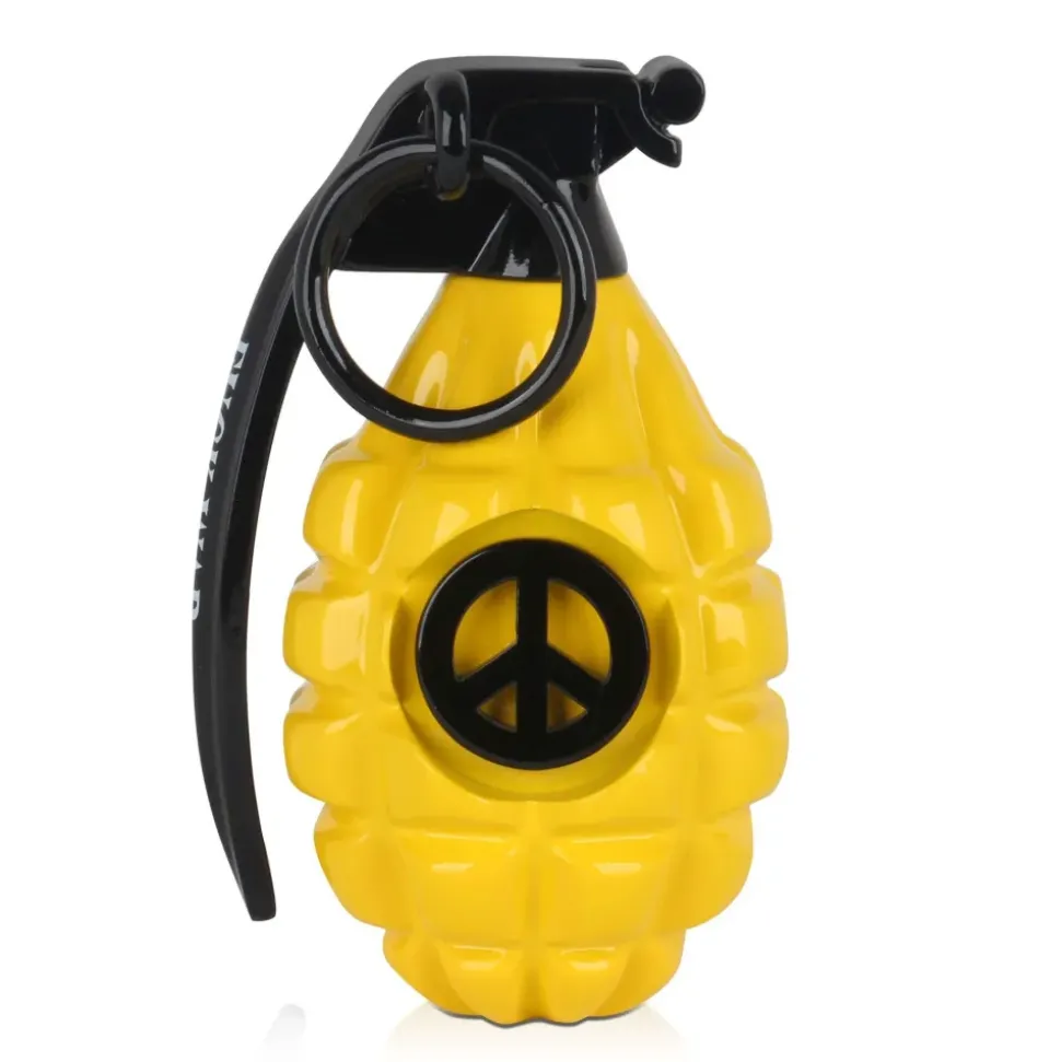 Sonic Grenade 25cm Yellow Resin Indoor Sculpture