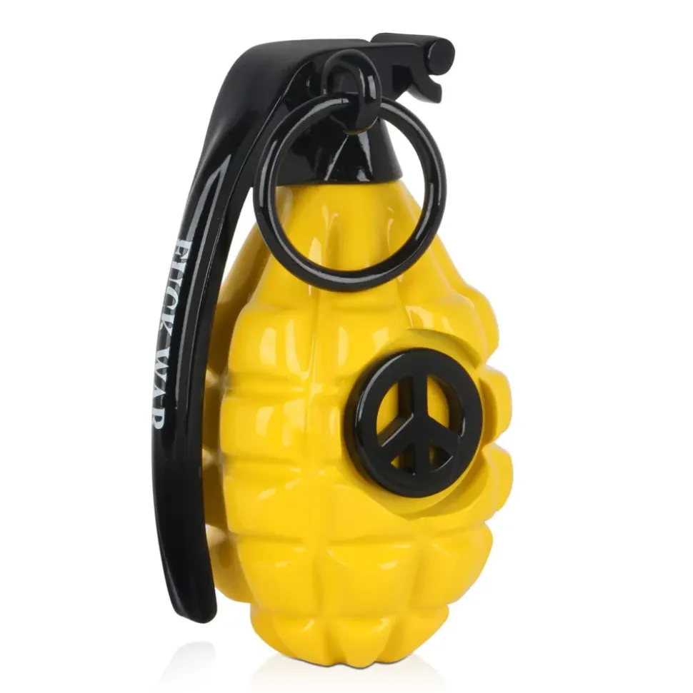 Sonic Grenade 25cm Yellow Resin Indoor Sculpture