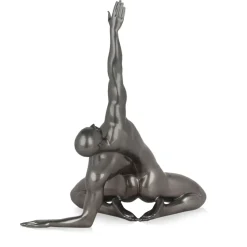 Soul Ascension 41cm Anthracite Resin Indoor Sculpture