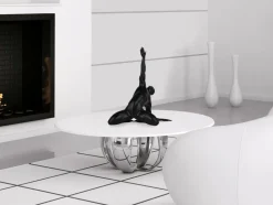 Soul Ascension 41cm Black Resin Indoor Sculpture