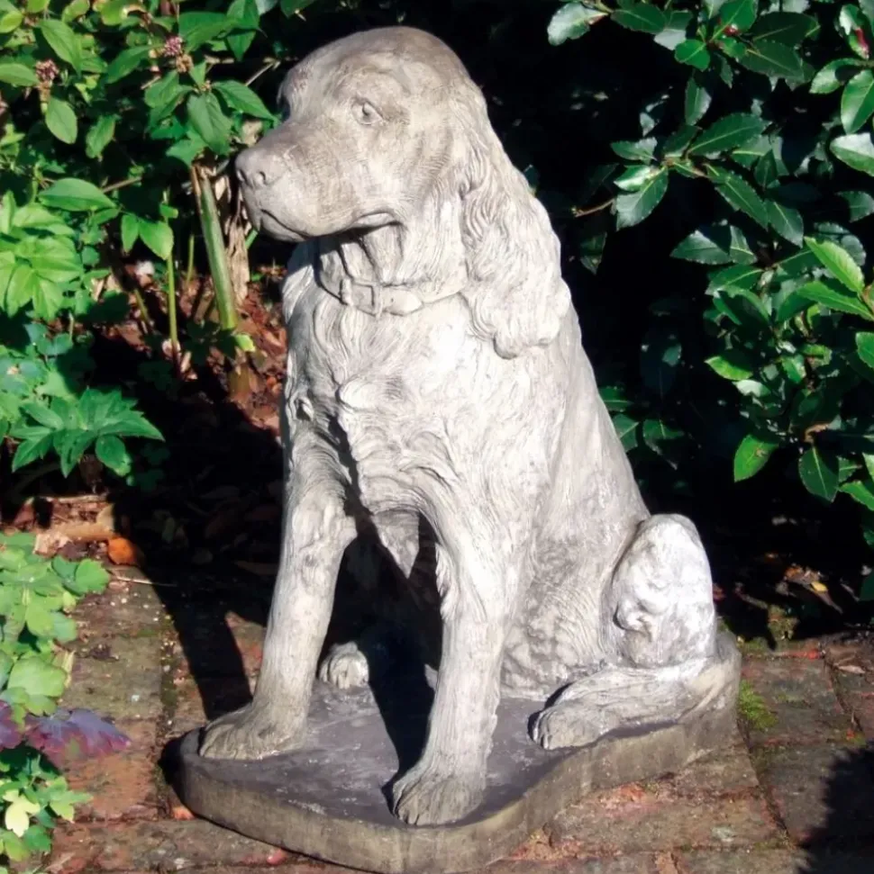Springer Spaniel Stone Garden Ornament