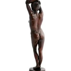 Standing Woman Bronze Indoor Sculpture
