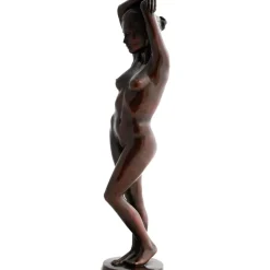 Standing Woman Bronze Indoor Sculpture