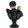 Stealth Titan 35cm Black Resin Indoor Sculpture