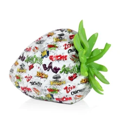 Strawberry Pop 31cm Comic Art Resin Indoor Sculpture