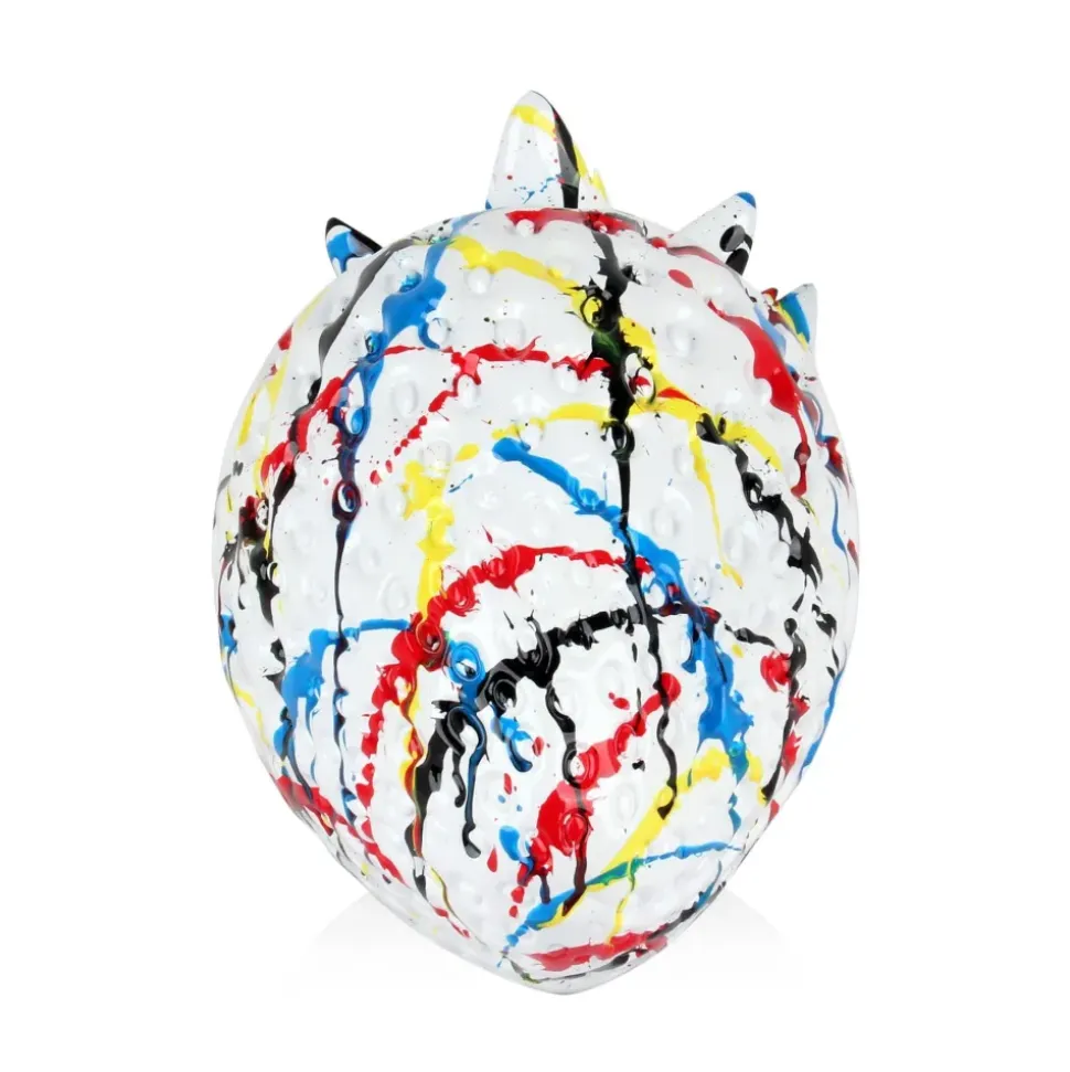 Strawberry Pop 31cm Multicolour Resin Indoor Sculpture