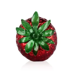 Strawberry Pop 31cm Red Resin Indoor Sculpture